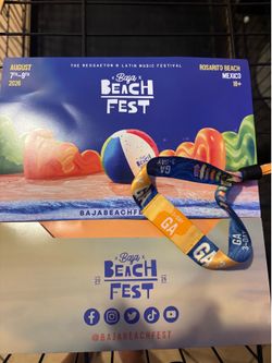Baja Beach Fest ticket