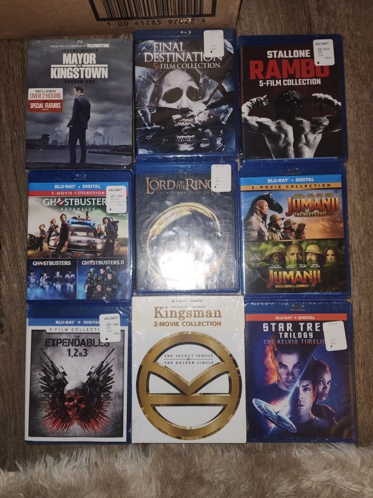NEW Movie Collections $10