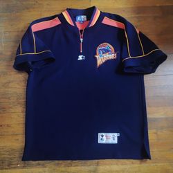 Golden State Warriors Starter 2000s shooting Shirt Size XL