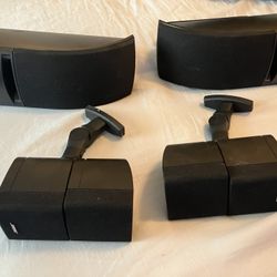 BOSE Speakers With Wall Mounts