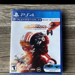 Star Wars Squadron Ps4 $10