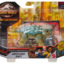 Jurassic World Camp Cretaceous Attack Pack Ankylosaurus Bumpy Dinosaur Action Figure READ DESCRIPTION 