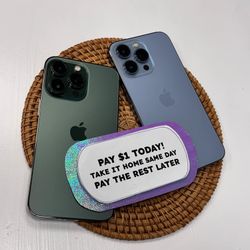 Apple IPhone 13 Pro 5G - Pay $1 DOWN AVAILABLE - NO CREDIT NEEDED