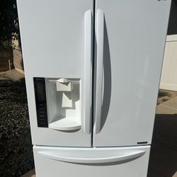 LG French Door Refrigerator – NEW Compressor – Runs Perfect ❄️