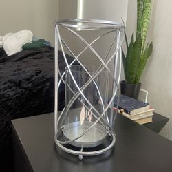 Silver Candle Holder