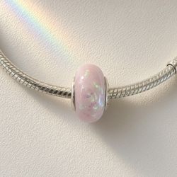 Pandora Pink Murano Glass Charm