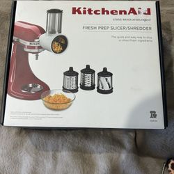 KitchenAid KSMVSA Slicer/Shredder Attachment - White