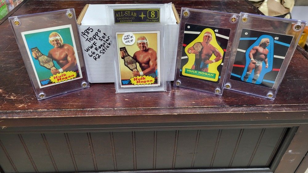 1985 Topps WWF Wrestling 88 Cards Complete Set