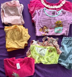 Toddler Girls Size 5T - 5 Spring/Summer 8 Items Bundle