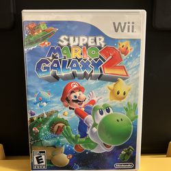 Super Mario Galaxy 2 for Nintendo Wii video game console system Bros brothers smg two