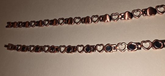 Copper magnetic bracelets x 2