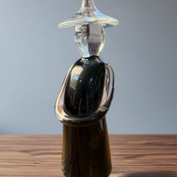 Renato Anatra Murano Art Glass Asian Sculpture 8.5”