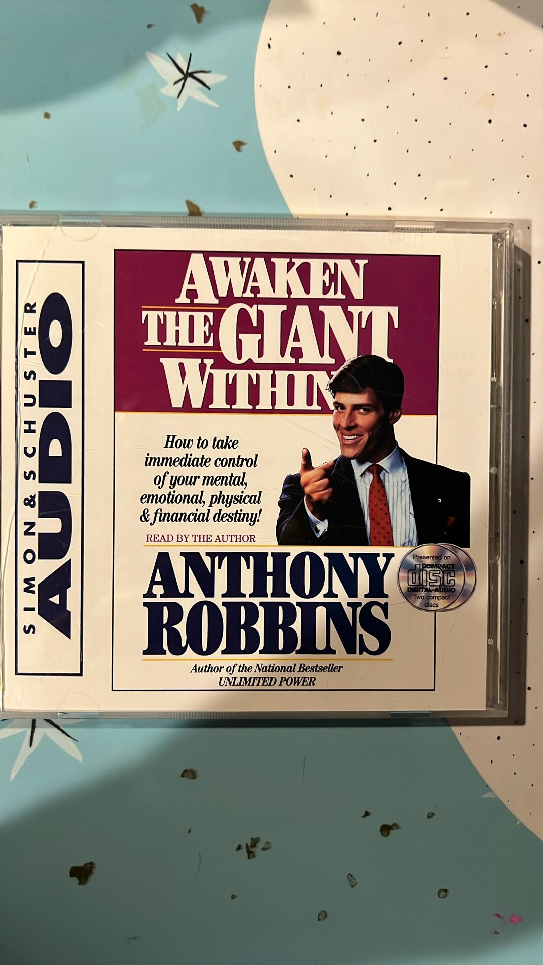Anthony Robbins Spoken Audio DVD SET AWAKENED THE GIANT WITHIN EXCELLENT CONDITION