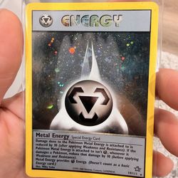 NM Pokemon Card - Holo Metal Energy