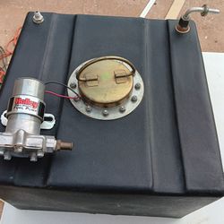Holly black fuel pump with 5 gallon fuel cell