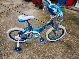 Huffy  "Frozen" Girls Bike with Training Wheels 16"