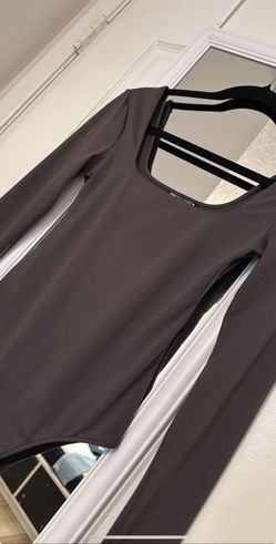 Zara brown bodysuit – long sleeve Size M