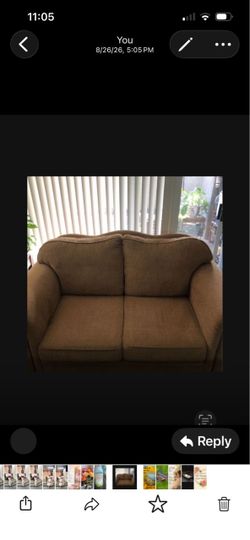 FREE LOVE SEAT AND COFFEE TABLE , YOU WILL PICK UP