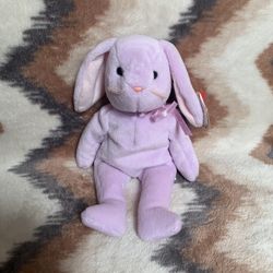 TY Beanie Baby - FLOPPITY the Purple Bunny (8.5 inch) - MWMTs Stuffed Animal Toy