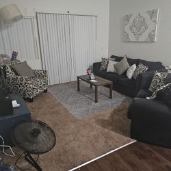Sofa, Love Seat & Arm Chair