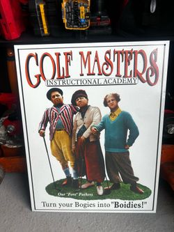 Three Stooges "Golf Masters