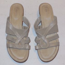 Women’s Beige Wear Ever Wedge Shoes Size 7.5M