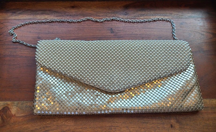Beautiful Golden Cocktail Purse/Clutch