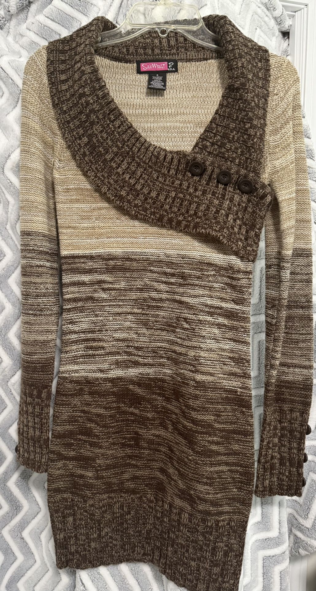 Say What Brand Sweater Dress