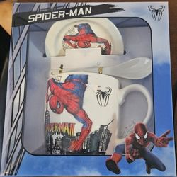 Spiderman Mug Set New