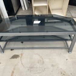 Glass tv Stand 
