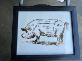 Kitchen pig decor
