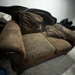 Sofa Love Seat and Rug