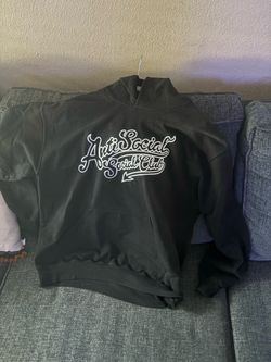 Anti Social Social Club Stitched Xl Hoodie