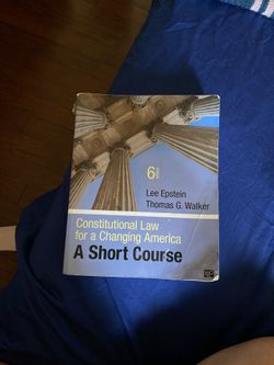 Constitutional law for a changing American, a short course