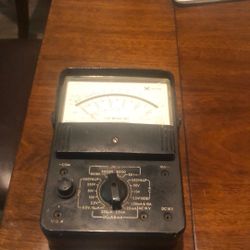 Multi-tester, analog