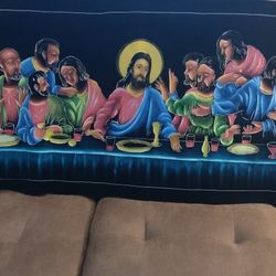 Velvet Painting Without Frame 