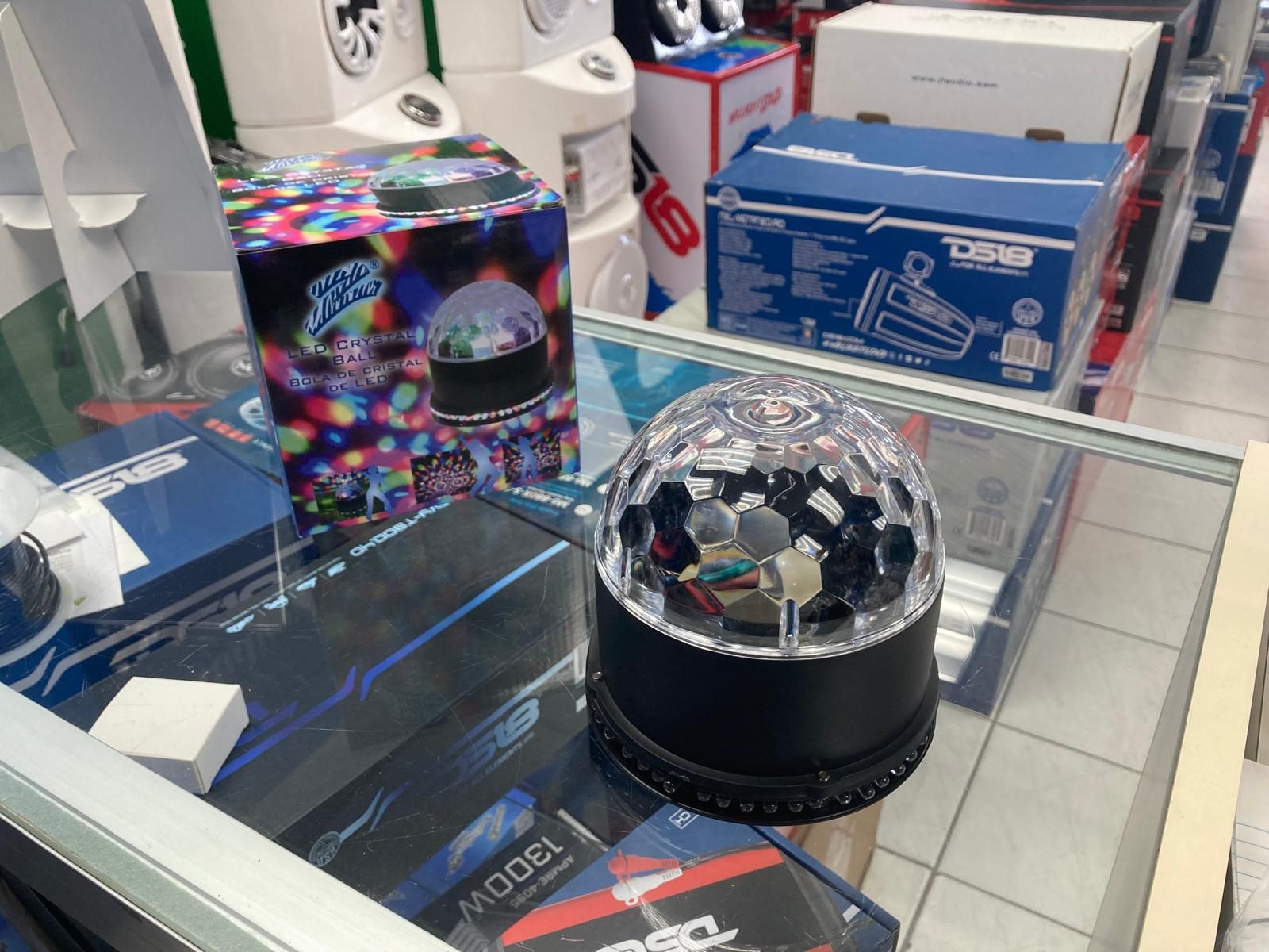 Led Crystal Ball. Bola De Cristal Led.