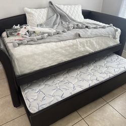 Two Twin Bed Couch