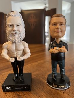 Bobbleheads - Big Hoss and Rare RMX Brawn