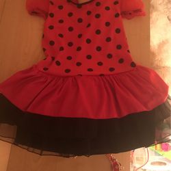 Halloween Costume Lady Bag Dress Size 3-6