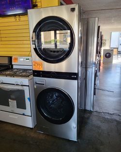 lg studio washtower single unit front load washer cu feet dryer cu feet