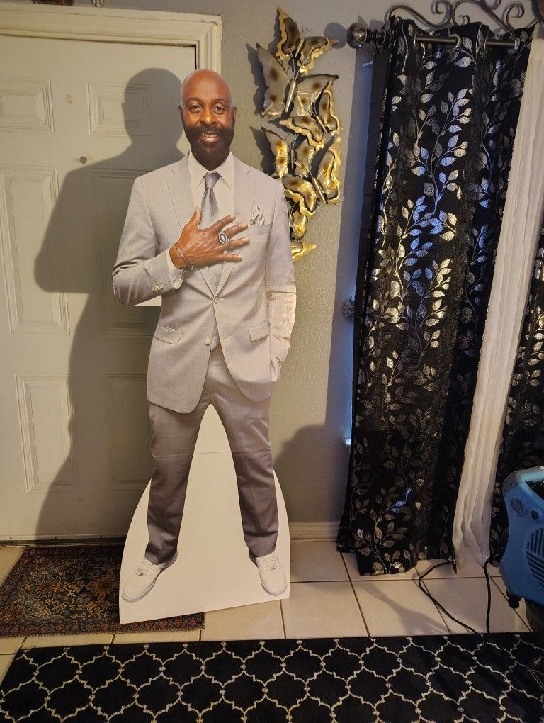 Jerry Rice Celebrity Card Board Cutout