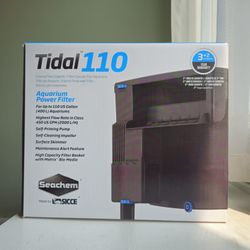 Brand New Seachem Tidal 110 Power Filter