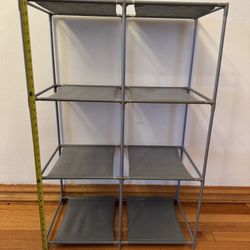 Multi-Purpose Free-Standing 6 Cubed Organizing Storage Shelf