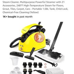 Powerful STEAM CLEANER AND ACCESORIES BRAND NEW