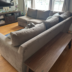 Crate and Barrel AXIS Sectional Sofa