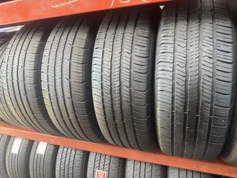 4 used tires 225/55r19 bfgoodrich 🤑free installation and balance ‼️👌