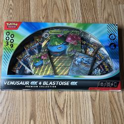 Pokémon Venusaur ex & Blastoise ex Premium Collection