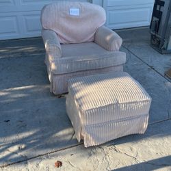 Rocking Chair and Ottoman