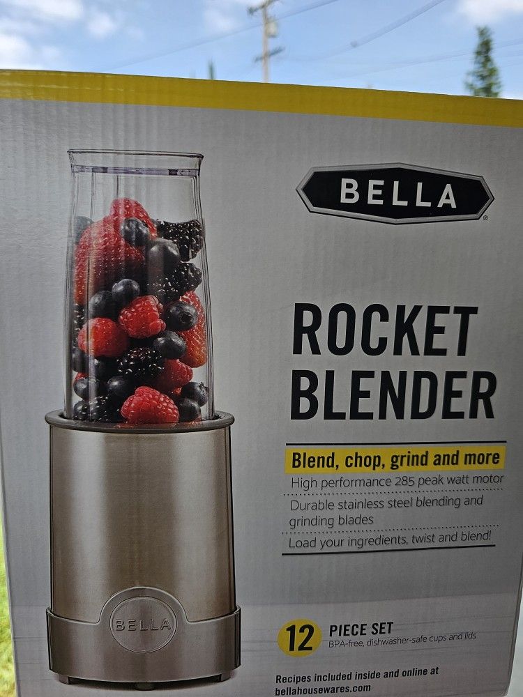 Brand New Bella Rocket Blender $25